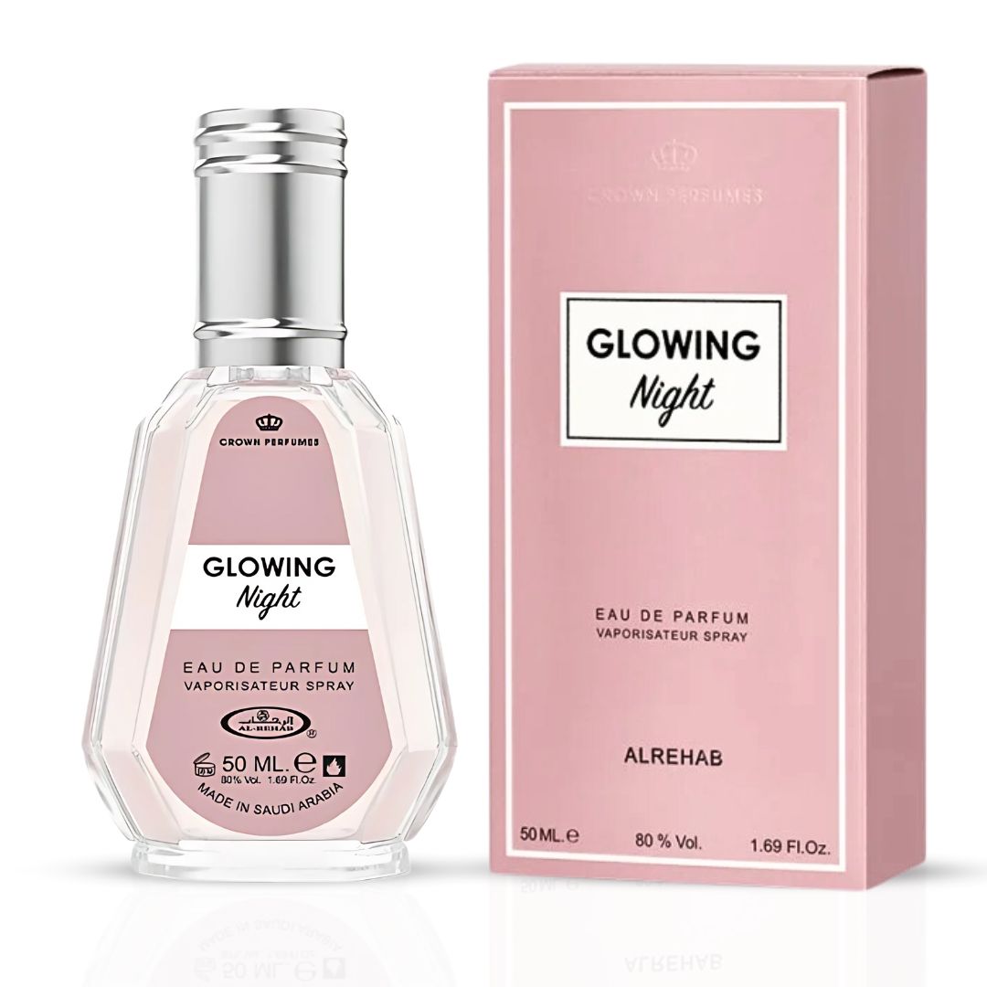 Glowing Night Eau de Parfum Spray 50ml oz) by Al Rehab