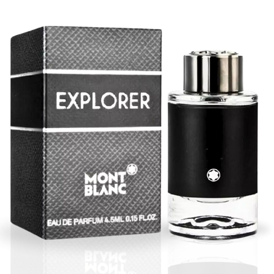 Explorer Cologne EDP 4.5ML (0.15 OZ) by Montblanc | Long Lasting & Luxurious, Fragrance Miniatures. - Intense Oud