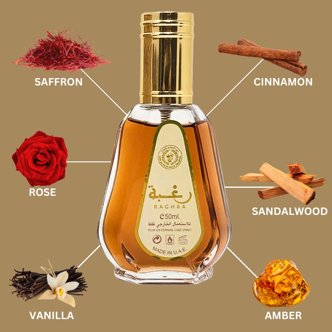 Raghba EDP - 50ML (1.7 OZ) by Ard Al Zaafaran - Intense Oud