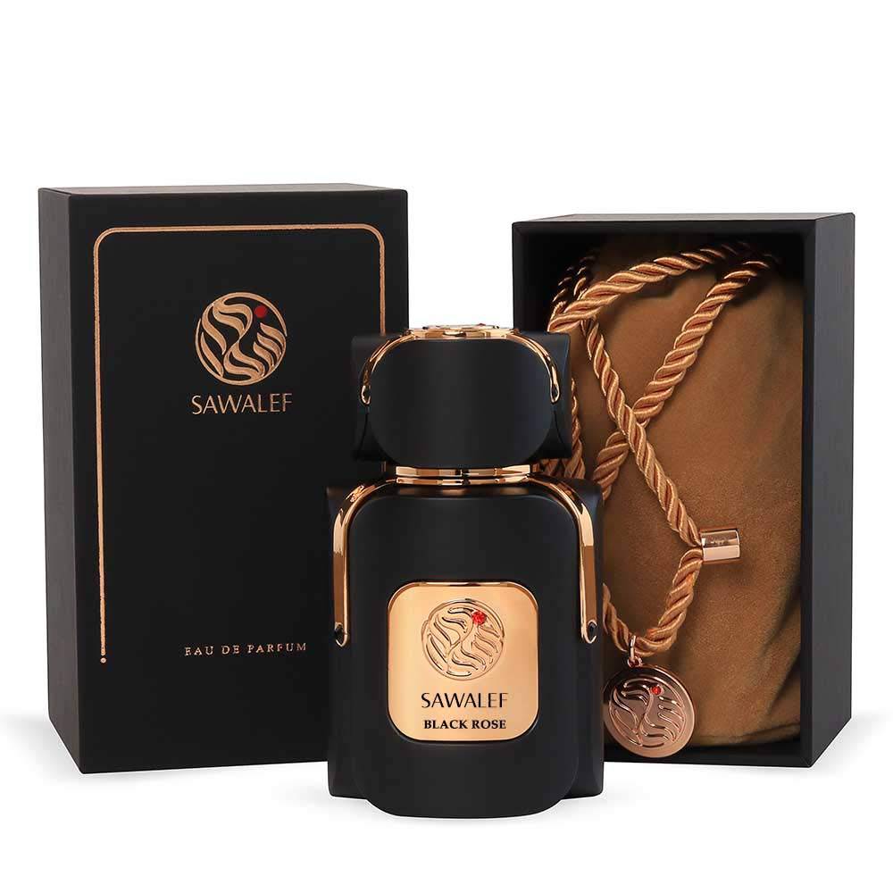 Black Rose Unisex EDP 80 ML oz) by Sawalef Intense Oud