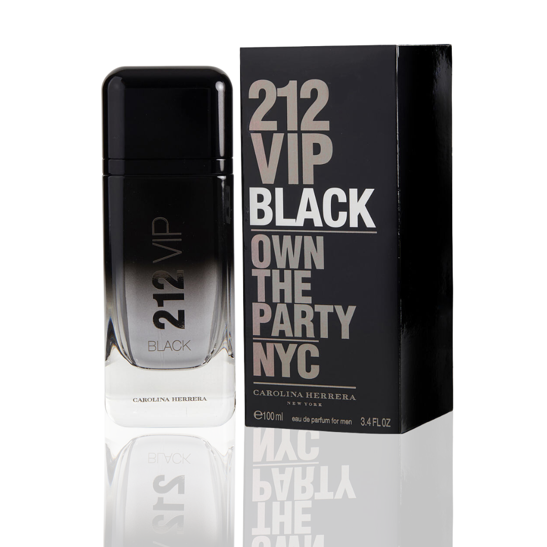 212 VIP Black by Carolina Herrera 3.4 oz Eau de Parfum Spray / Men