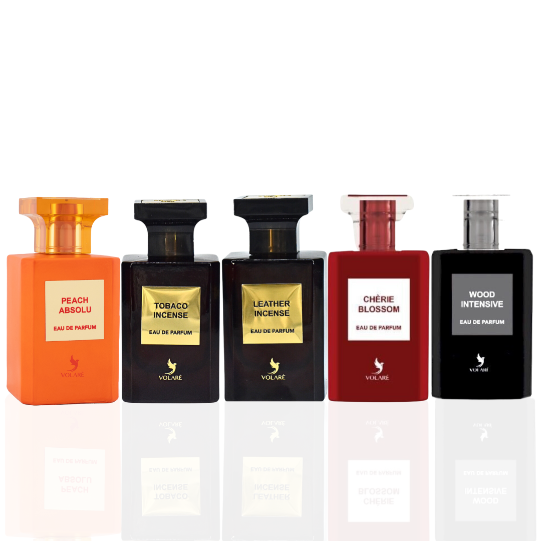5 Luxury Collection for Unisex EDP 100ML 3.4Oz BY Volare