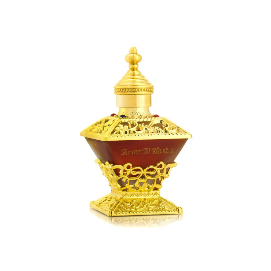Attar Al Kaaba Perfume Oil 25ml 0.8 oz by Al Haramain WITH VELVET POUCH