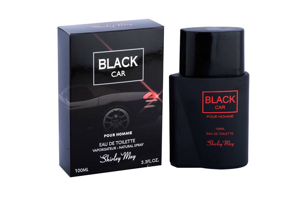 Black Car for Men EDT 100 ML by Shirley May WITH POUCH