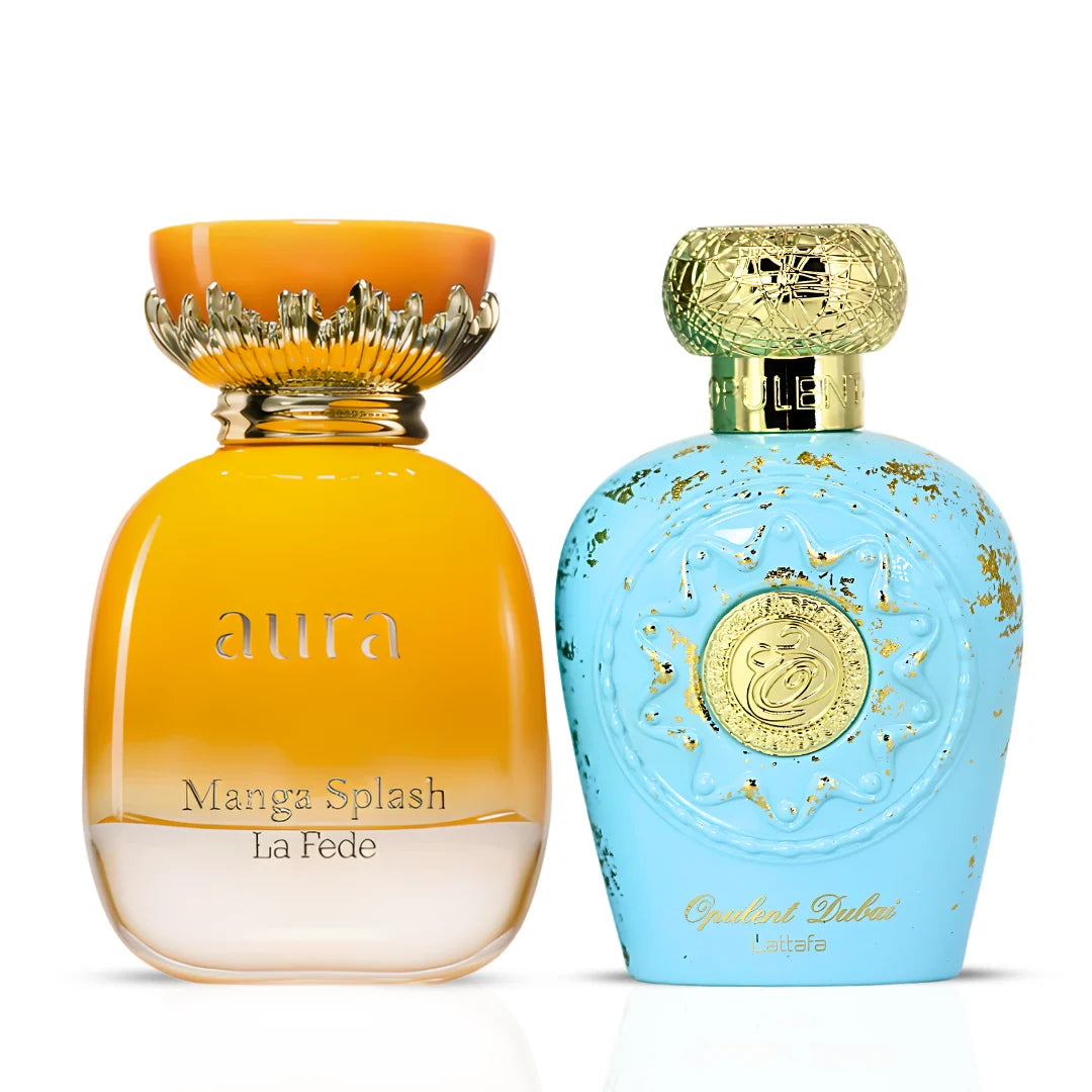Opulent Dubai Eau de Parfum Spray 100ml (3.4 oz) by Lattafa & La Fede