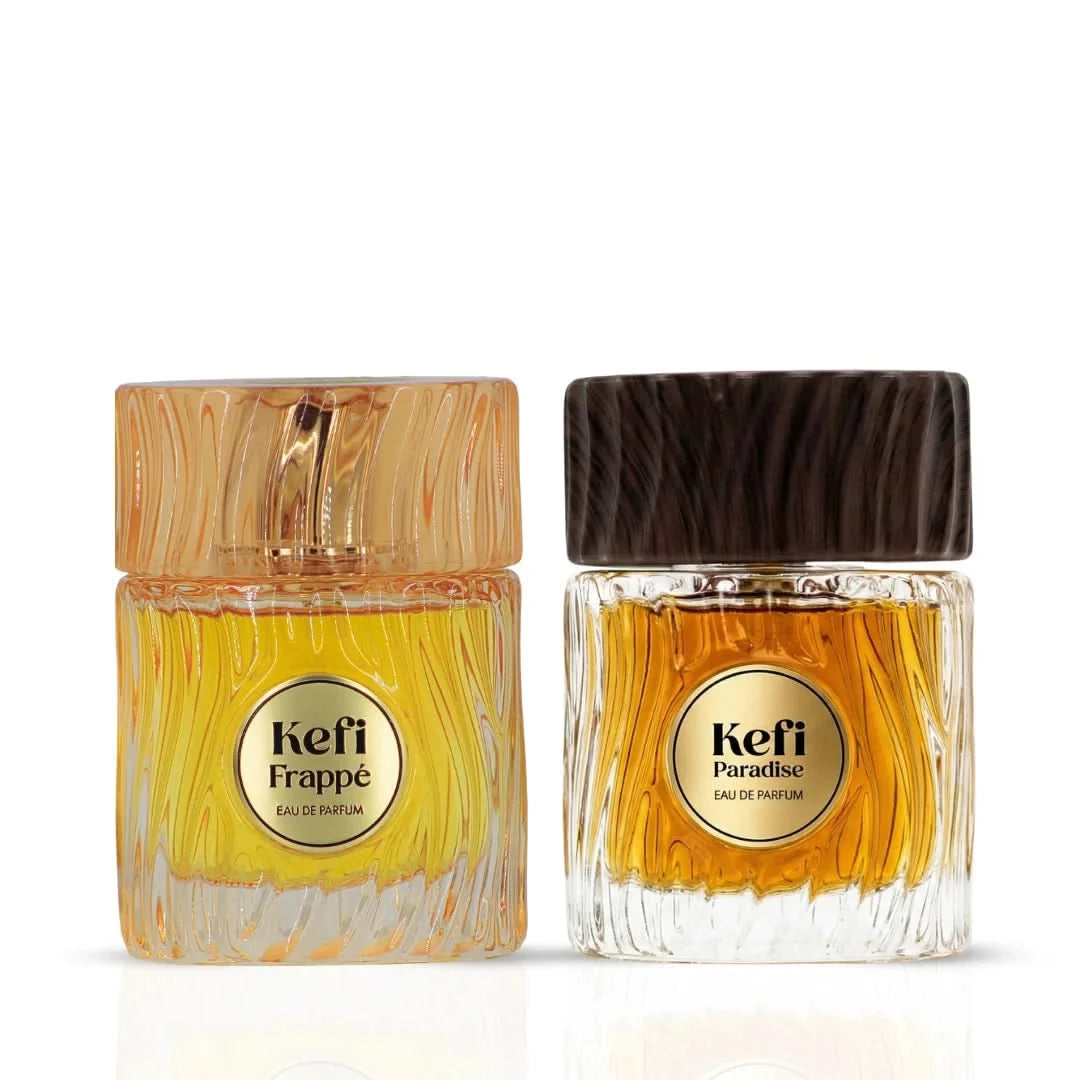コリンシアン バルデラマ　リベリ　セスク・ファブレガスセット Kefi Paradise & Kefi Frappe Eau de Parfum Sprays 100ml (3.4 oz) By Eli