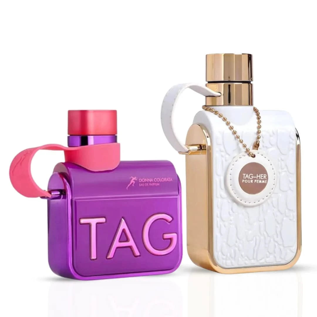 Tag Donna Colorata & Tag Her Eau De Parfum Sprays 100ml (3.4 oz) By Ar