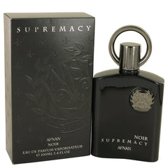 Supremacy Noir by Afnan Eau De Parfum Spray 3.4 oz for Men - Intense Oud