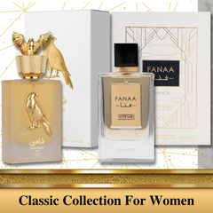 Classic Collection For Women |EDP-100ML/3.4Oz| Shaheen Gold & FANAA Glance for Women. - Intense Oud