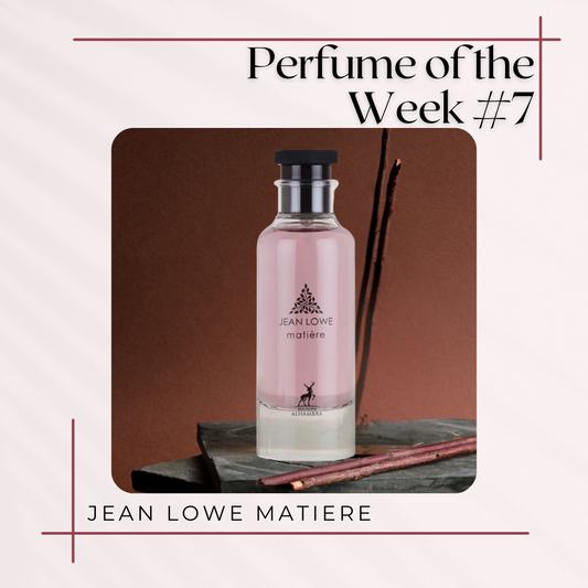 Jean Lowe Matiere: The Perfect Floral and Woody Blend