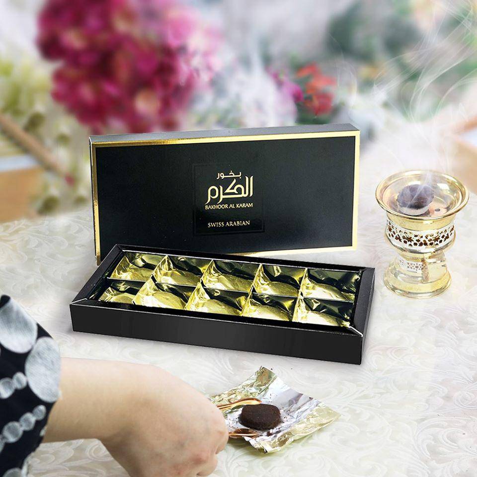 Al Karam Bakhoor - 55GM (1.9 oz) by Swiss Arabian - Intense oud