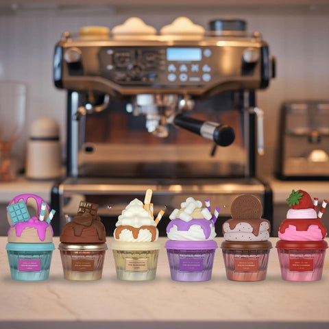 Vanilla Freak, Choco Overdose, Whipped Pleasure, Mallow Madness, Cookie Crave & Berry on Top Eau de Parfum Sprays 75ml (2.8 oz) by Lattafa - Intense Oud