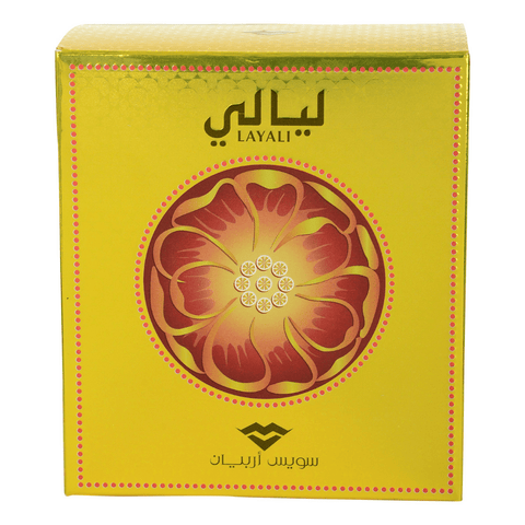 Layali for Women Perfume Oil - 15 ML (0.5 oz) by Swiss Arabian - Intense oud