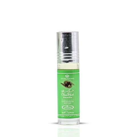 Choco Musk Pistachio Perfume Oil CPO 6ML (0.2 OZ) by Al Rehab | A Nutty Temptation Too Good to Resist (Pack of 3) - Intense Oud