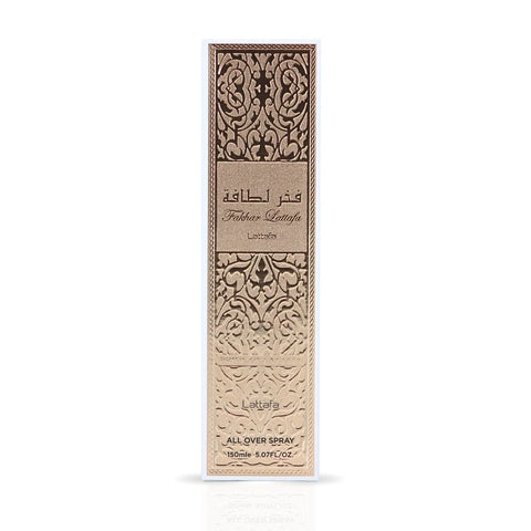Fakhar Women All Over Spray 150ml (5.07 oz) by Lattafa | A Scent That Blooms Fearlessly - Intense Oud