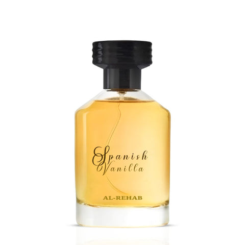 AUCTION Spanish Vanilla Eau de Parfum Spray 100ml (3.4 oz) by Al Rehab (Velvet Pouch)