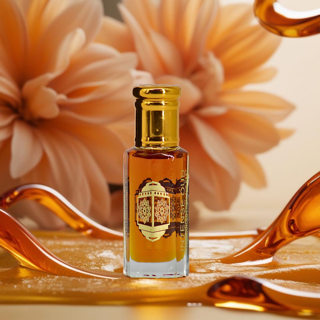 Musk Twilight Perfume Oil 12ML (0.40 OZ) with Black Gift Box by Intense Oud | A Vibrant Blend of Jasmine, Bergamot & Spicy Woods, Enveloped in Sensual Musk. - Intense Oud