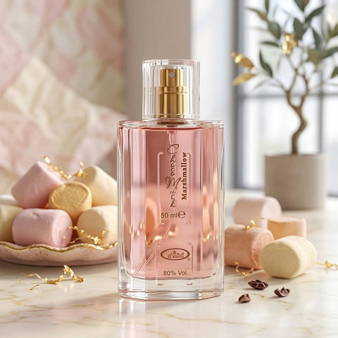 AUCTION Choco Musk Marshmallow Eau De Parfum Spray 50ML (1.65 OZ) by Al Rehab (Velvet Pouch)