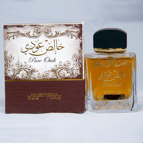 Pure Oudi EDP - 100ML w/ Deo by Lattafa - Intense oud