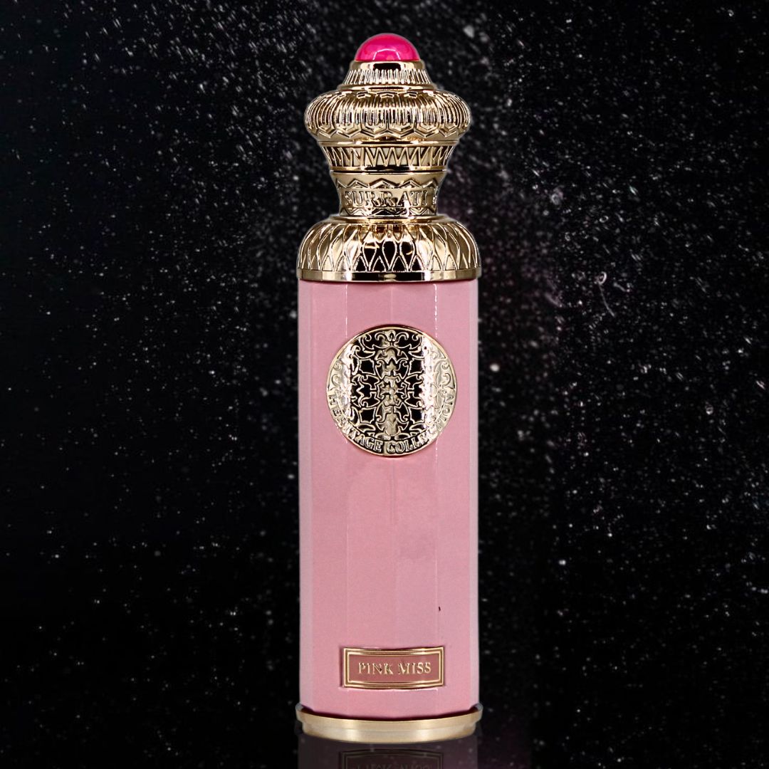 HERITAGE COLLECTION - PINK MISS Eau De Parfum Spray 140ML (4.7 OZ) By Surrati | A Playful Fruity-Floral Scent With An Elegant Finish. - Intense Oud