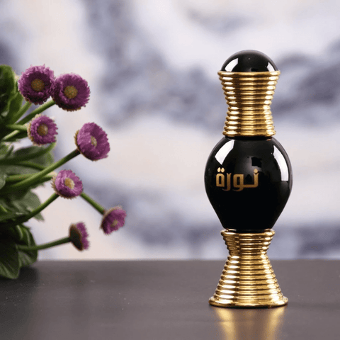 Noora Onyx Women Perfume Oil-20ml(0.68oz) by Swiss Arabian(WITH VELVET POUCH) - Intense oud
