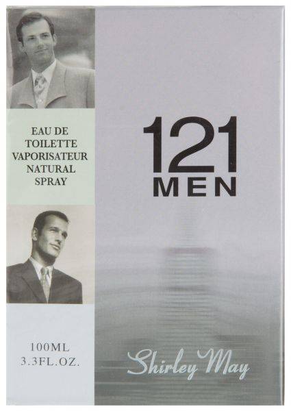 121 Men for Men EDT 100 mL oz) by Shirley May (BOTTLE WITH