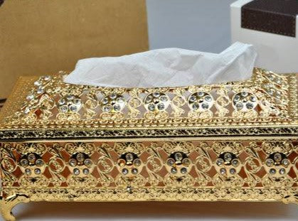 Tissue Box Cover- Golden by Intense Oud - Intense oud