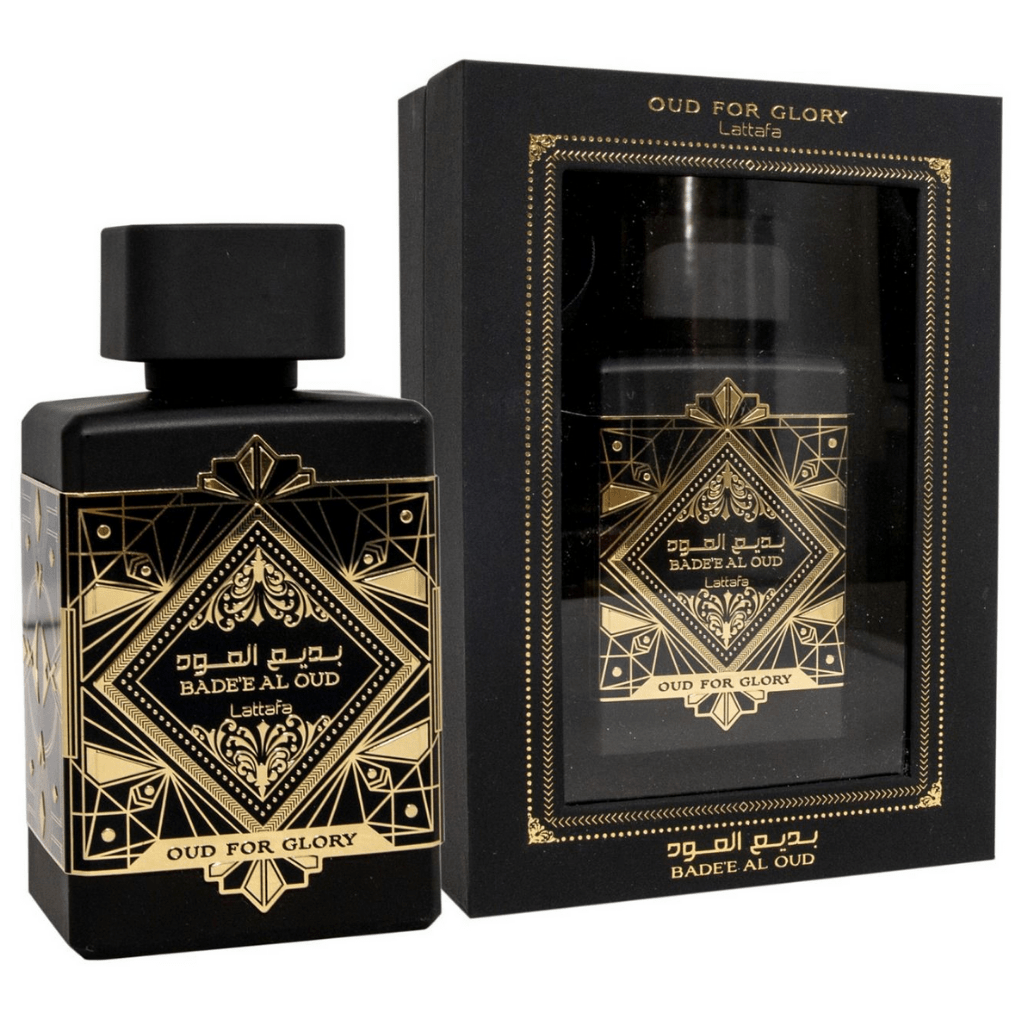 BADE'E AL OUD FOR GLORY EDP - 100ML  (3.4 OZ) BY LATTAFA - Intense oud