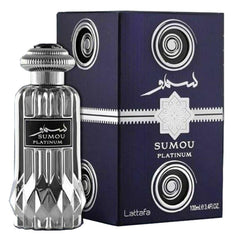 Sumou Platinum Eau de Parfum 100ml (3.4Oz) By Lattafa - Intense oud