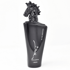 Maahir Black Edition EDP - 100ML(3.4 oz) by Lattafa - Intense oud