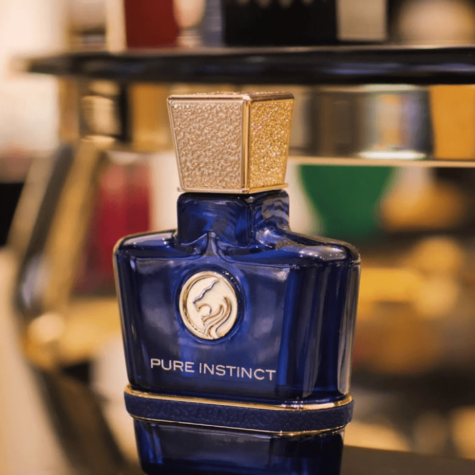 Swiss Arabian Pure Instinct for Men Eau De Parfum 100ml bottle with sleek design and branding on the packaging