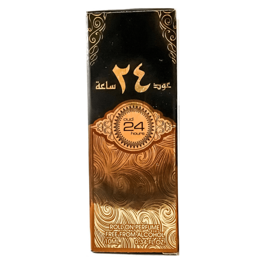 Oud 24 Hours Perfume Oil (PACK OF 3) - 10ML (0.34oz) by Ard Al Zaafaran - Intense oud
