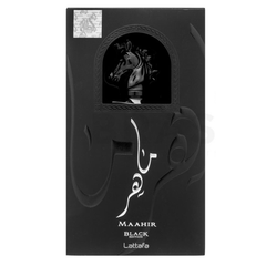 Maahir Black Edition EDP - 100ML(3.4 oz) by Lattafa - Intense oud