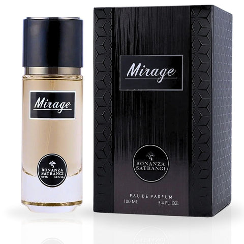 Mirage EDP Spray 100ML (3.4 OZ) by Bonanza Satrangi | Long Lasting, Fruity, Floral, Refreshing, Musky, Luxurious Fragrance. - Intense Oud