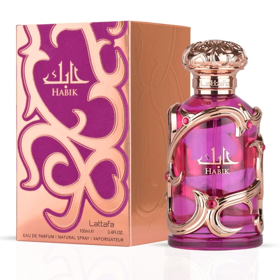 Habik for Women Eau de Parfum Spray 100ml (3.4 oz) by Lattafa | Unapologetically Feminine, Effortlessly Chic