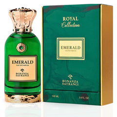 Emerald EDP Spray 100ML (3.4 OZ) by Bonanza Satrangi | Long Lasting, Exotic, Floral, Musky, Luxurious Fragrance. - Intense Oud