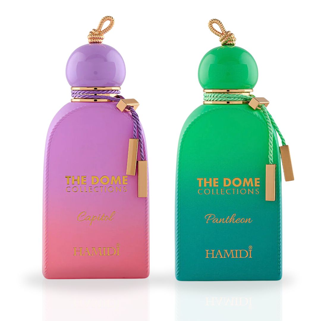 The Dome Pantheon & The Dome Capitol - EDP Sprays 100ML (3.4 OZ) By Hamidi | Long Lasting & Luxurious Scents. (ETHEREAL BUNDLE) - Intense Oud