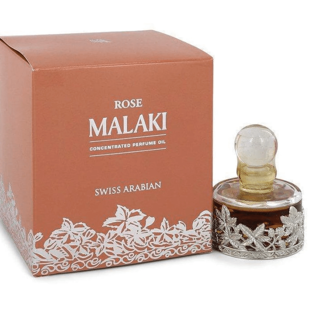 Rose Malaki Perfume Oil - 30 ML (1.0 oz) by Swiss Arabian - Intense oud