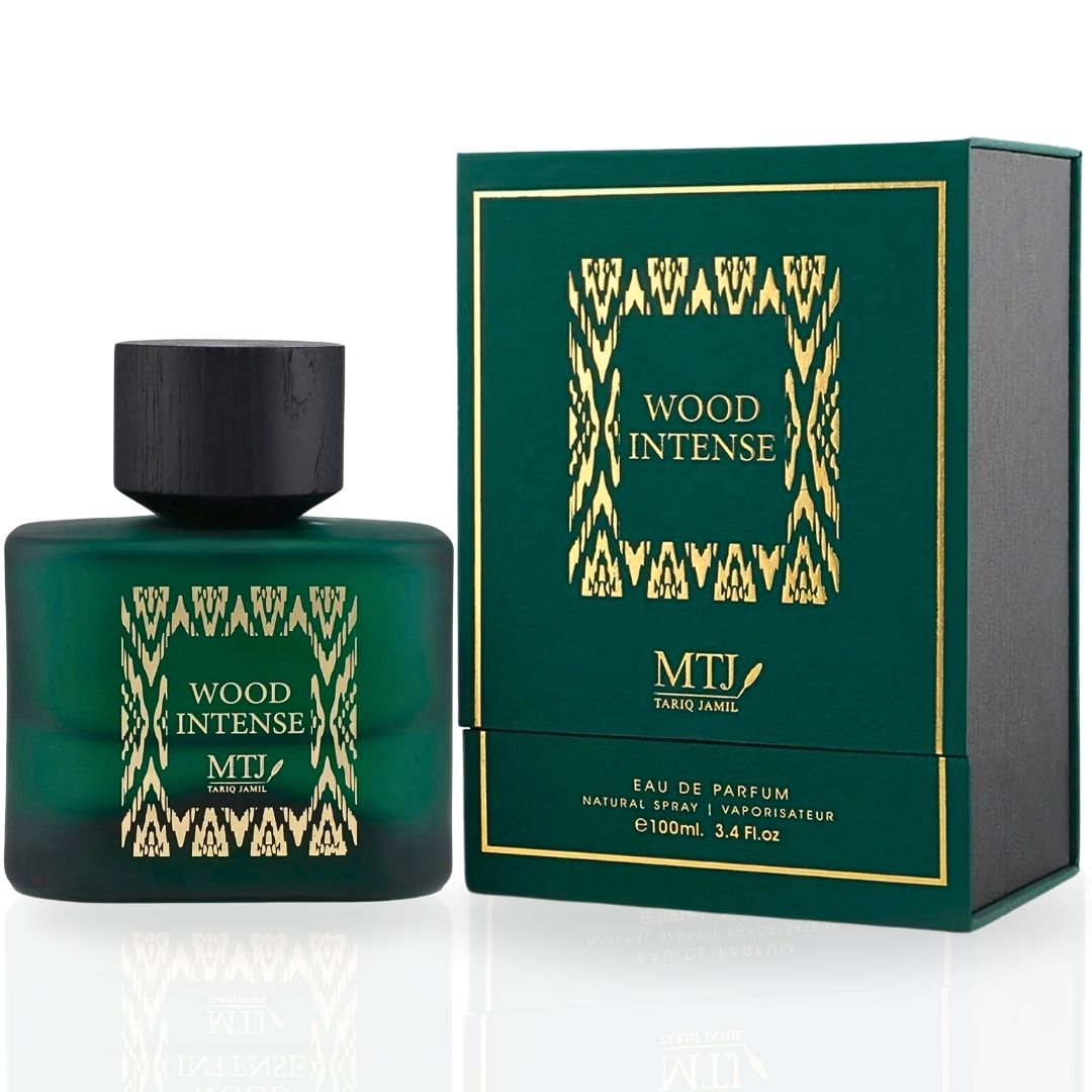 Wood Intense EDP Spray 100ML (3.4OZ) by MTJ | Long Lasting, Refreshing, Floral, Woody, Exquisite Unisex Scent. - Intense Oud