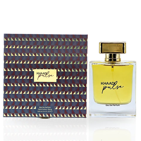 Pulse EDP Spray 100ML (3.4 OZ) by Khaadi | Long Lasting, Warm Woody, Spicy, Bold & Luxurious Scents. - Intense Oud