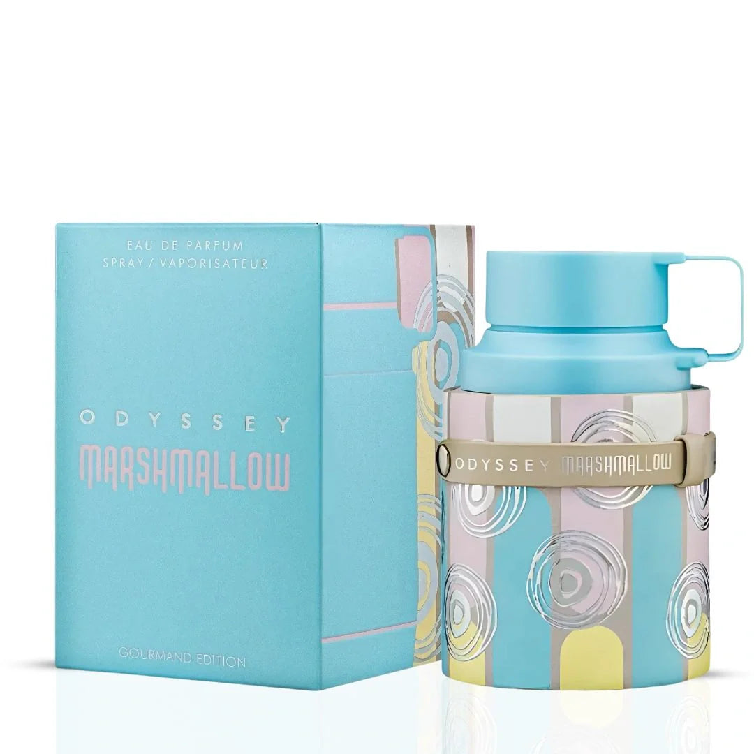 Odyssey Marshmallow Gourmand Edition Eau De Parfum Spray 100ml (3.4 oz) by Armaf | Wear Your Sweetest, Most Comforting Escape - Intense Oud