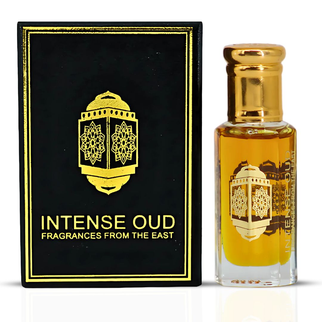Adan Perfume Oil 12ML (0.40 OZ) with Black Gift Box by Intense Oud | A Fresh Floral Blend with Jasmine, Bergamot & a Warm, Woody-Spicy Finish. - Intense Oud