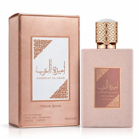 香水(女性用) AMEERAT AL ARAB Prive Rose 100ml Ameerat Al Arab Prive Rose EDP 100Ml (3.4Oz) by Asdaaf | Intense Oud
