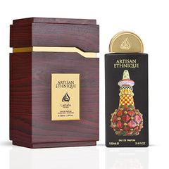 Artisan Ethnique Eau de Parfum Spray 100ml (3.4 oz) by Lattafa Pride | Gourmand Indulgence With A Dark, Resinous Twist