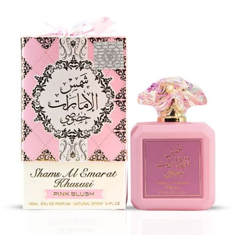 Pink Blush by Ard Al Zaafaran & Elite Flora by Intense Elite - Eau De Parfum Sprays 100ML (3.4 OZ) | Two Scents, One Story—Of Blooming Flowers & Sugared Dreams. (Bundle) - Intense Oud