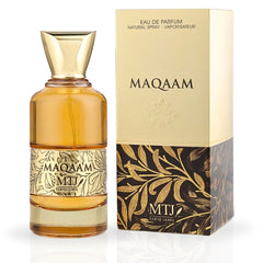 Maqaam EDP Spray 100ML (3.4 OZ) by MTJ | Long Lasting, Warm Woody, Spicy, Leathery, Luxurious Unisex Scent. - Intense Oud