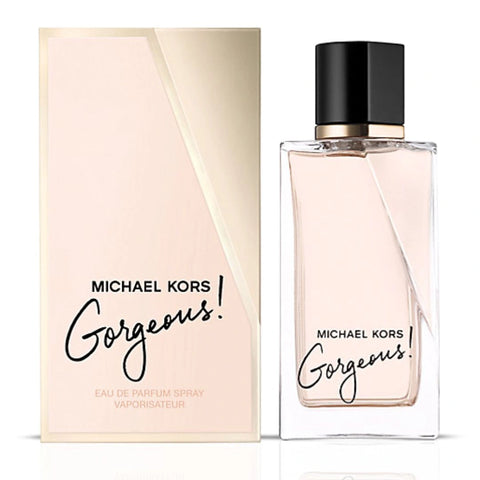 Michael Kors Gorgeous Eau De Parfum Spray 100ml (3.4 oz) | Unapologetically Glamorous, A Floral Bursting with Fierce Elegance - Intense Oud