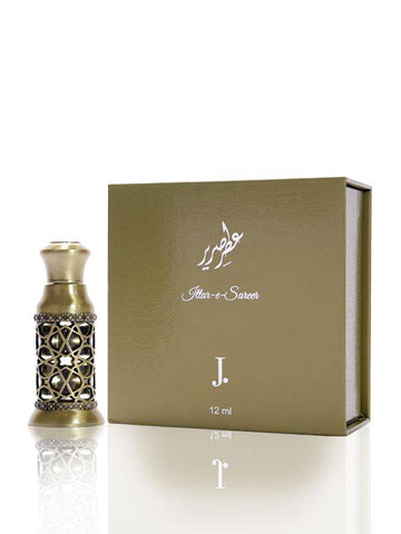 Attar E Sareer for Men Perfume Oil - 12 ML (0.4 oz) by Junaid Jamshed - Intense oud