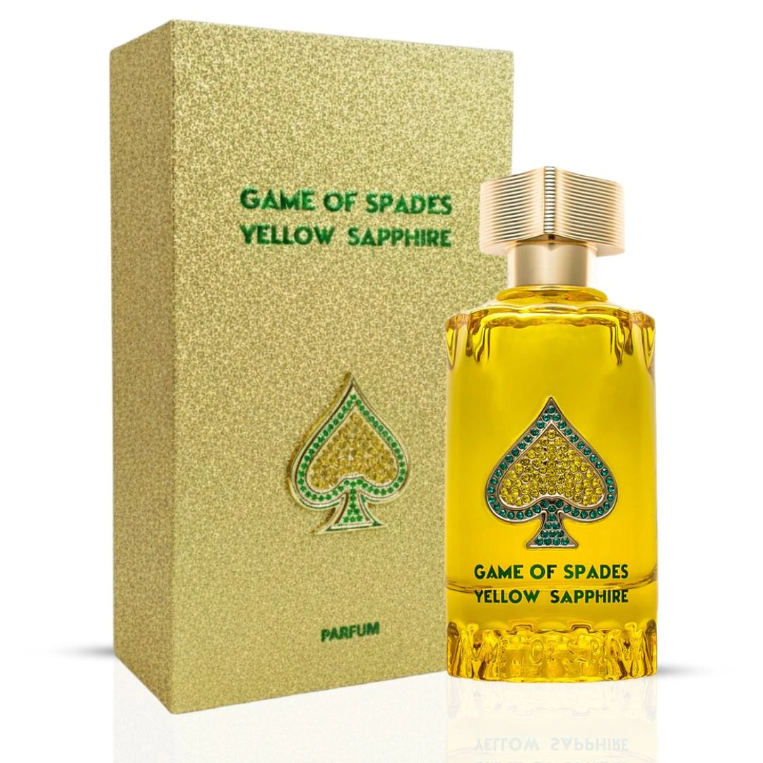 Game of Spades Yellow Sapphire Eau de Parfum Spray 90ml (3.0 oz) by Jo Milano Paris - Intense Oud