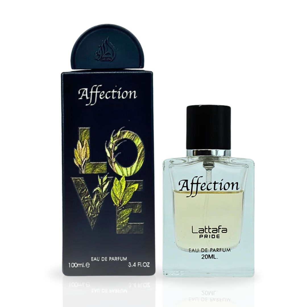 AFFECTION EDP Spray 100ML (3.4 OZ) & AFFECTION EDP 20ML (0.6 OZ) By Lattafa Pride | Long Lasting, Exquisite Unisex Scent of 2024. (ELITE BUNDLE) - Intense Oud